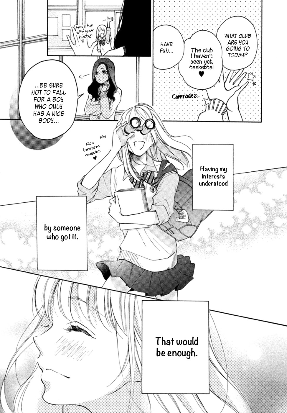 Natsume-senpai ni Semarareru Hibi Chapter 1 page 6 - Chapter 1: Muscle Idiot