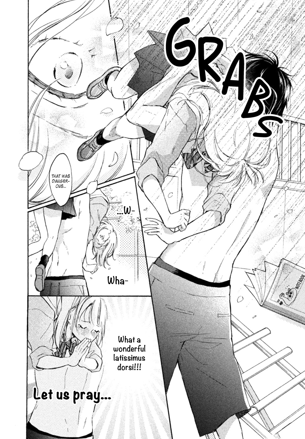 Natsume-senpai ni Semarareru Hibi Chapter 1 page 9 - Chapter 1: Muscle Idiot