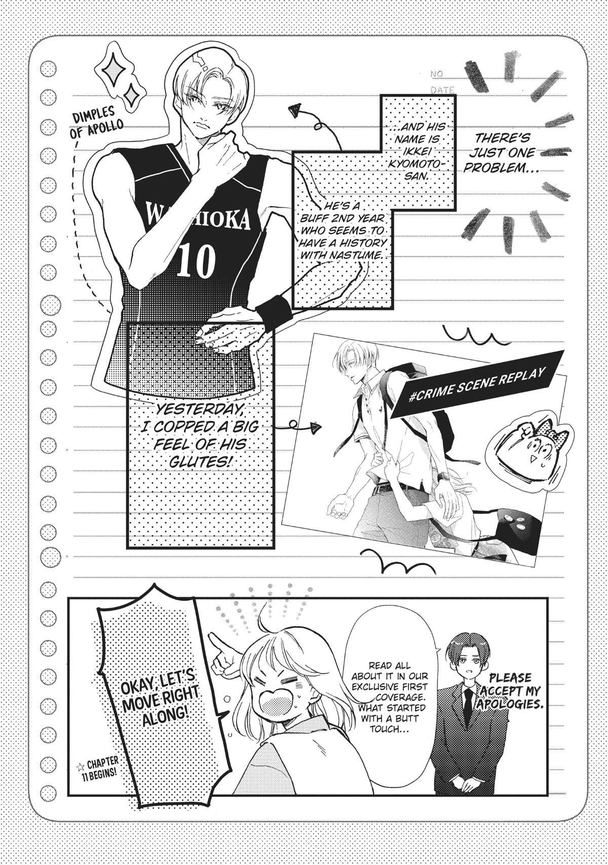Natsume-senpai ni Semarareru Hibi Chapter 11 page 4 - Chapter 11