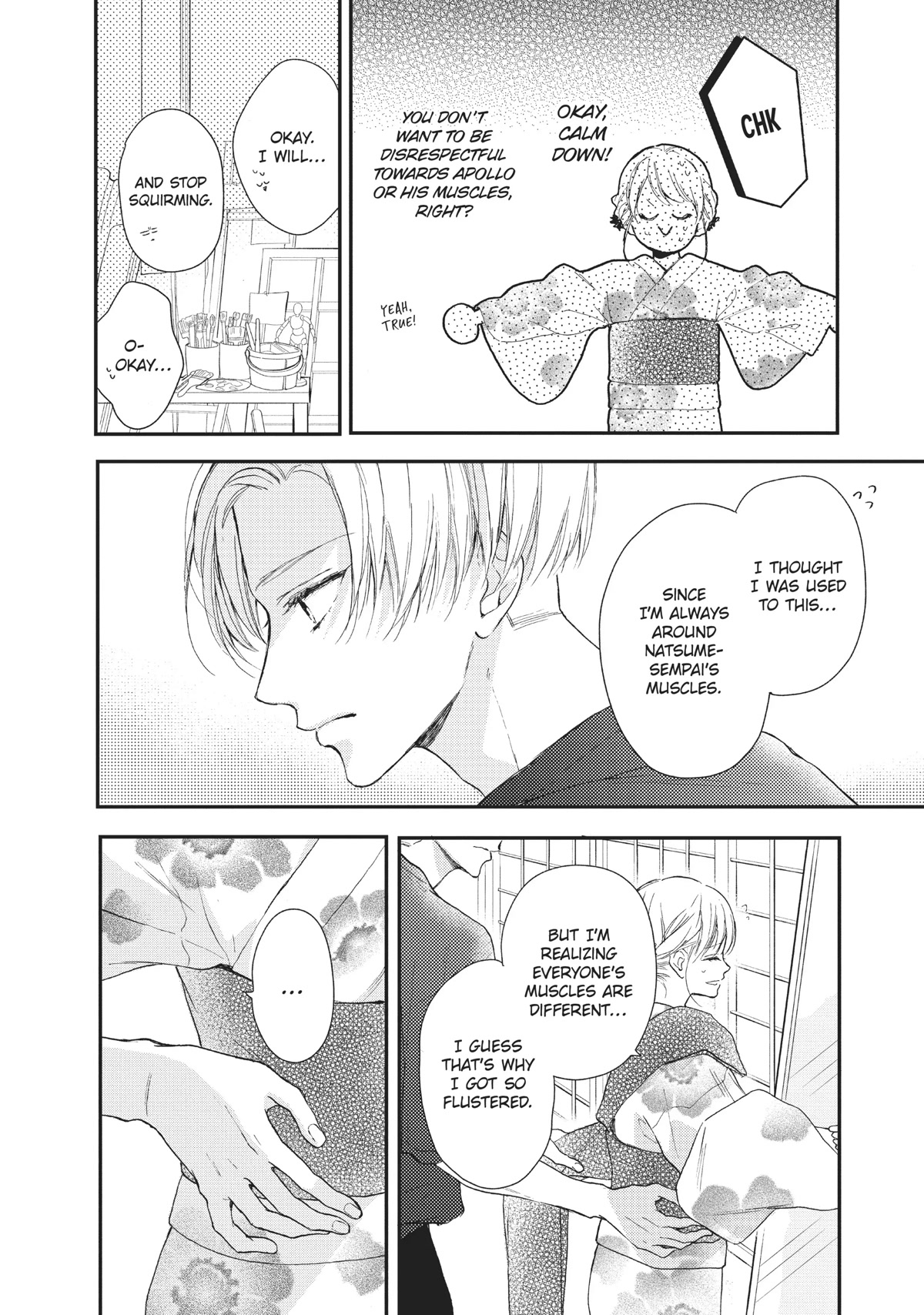 Natsume-senpai ni Semarareru Hibi Chapter 16 page 18 - Chapter 16