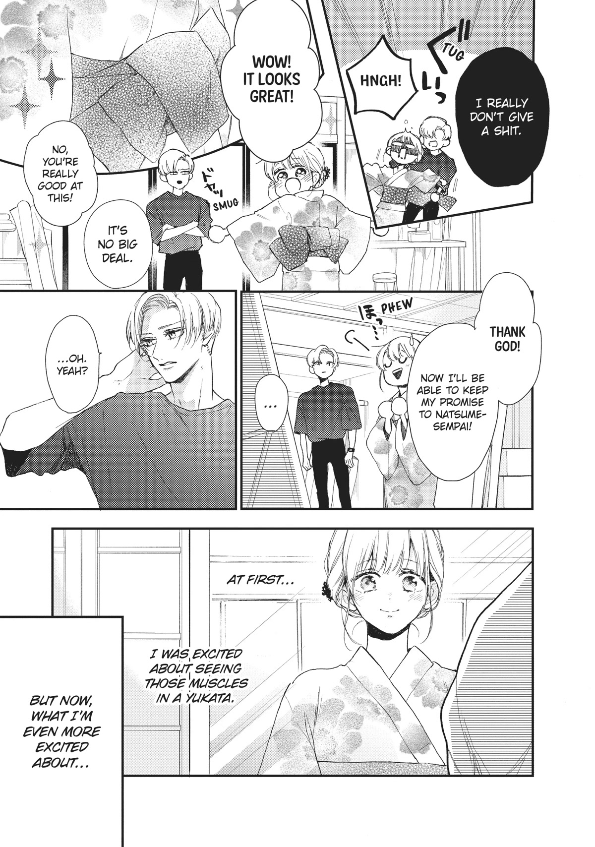 Natsume-senpai ni Semarareru Hibi Chapter 16 page 19 - Chapter 16