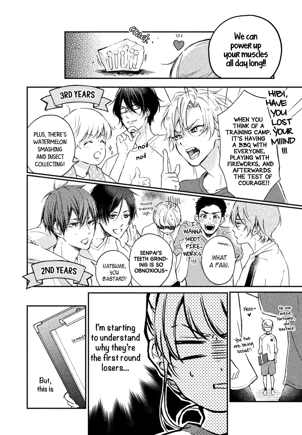 Natsume-senpai ni Semarareru Hibi Chapter 2 page 11 - Chapter 2: Athlete's Oath