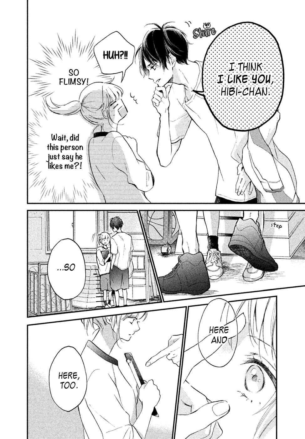 Natsume-senpai ni Semarareru Hibi Chapter 2 page 15 - Chapter 2: Athlete's Oath