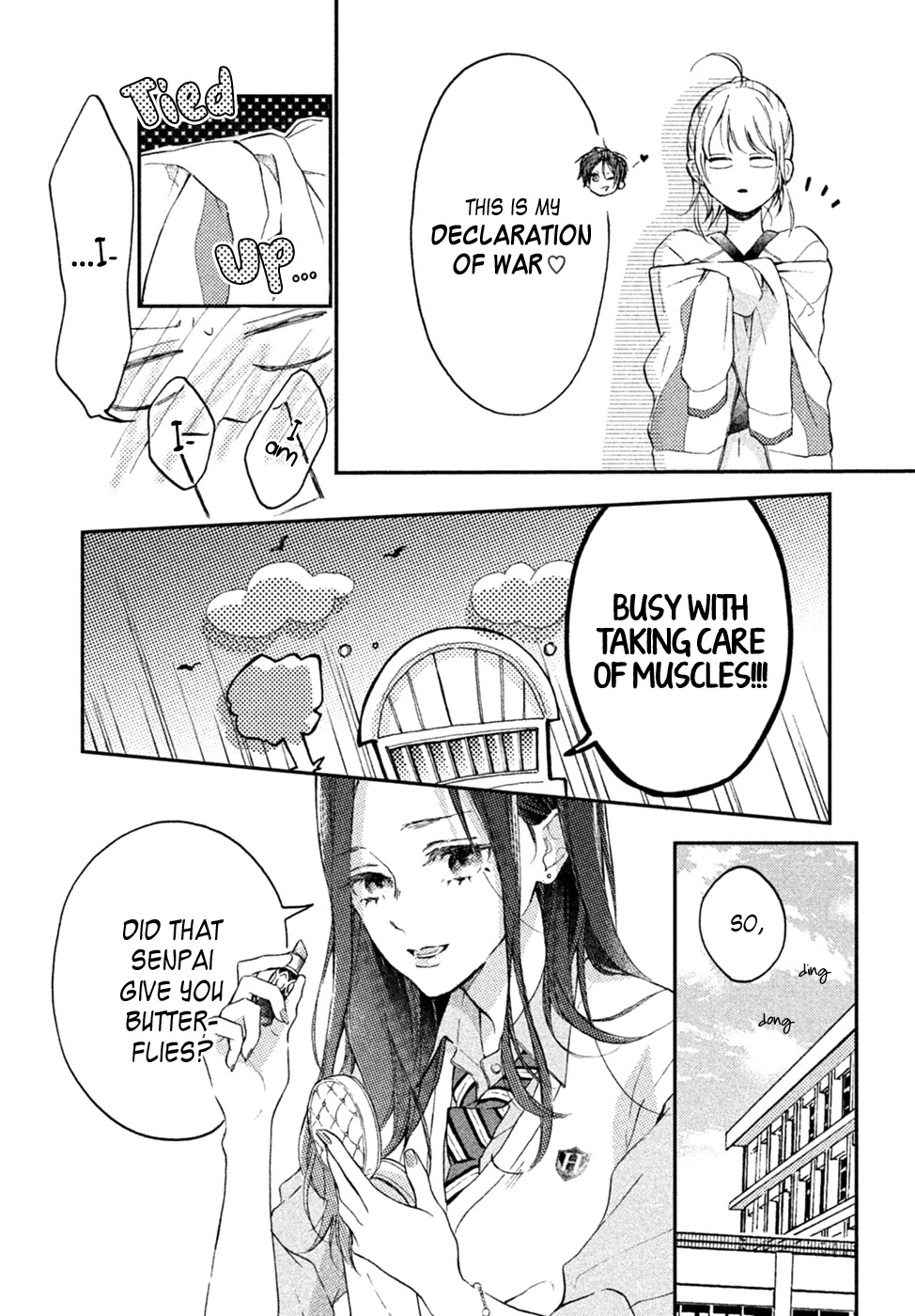 Natsume-senpai ni Semarareru Hibi Chapter 2 page 19 - Chapter 2: Athlete's Oath