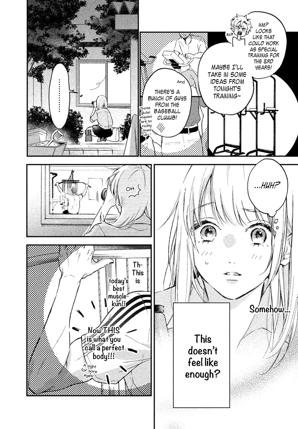 Natsume-senpai ni Semarareru Hibi Chapter 2 page 23 - Chapter 2: Athlete's Oath