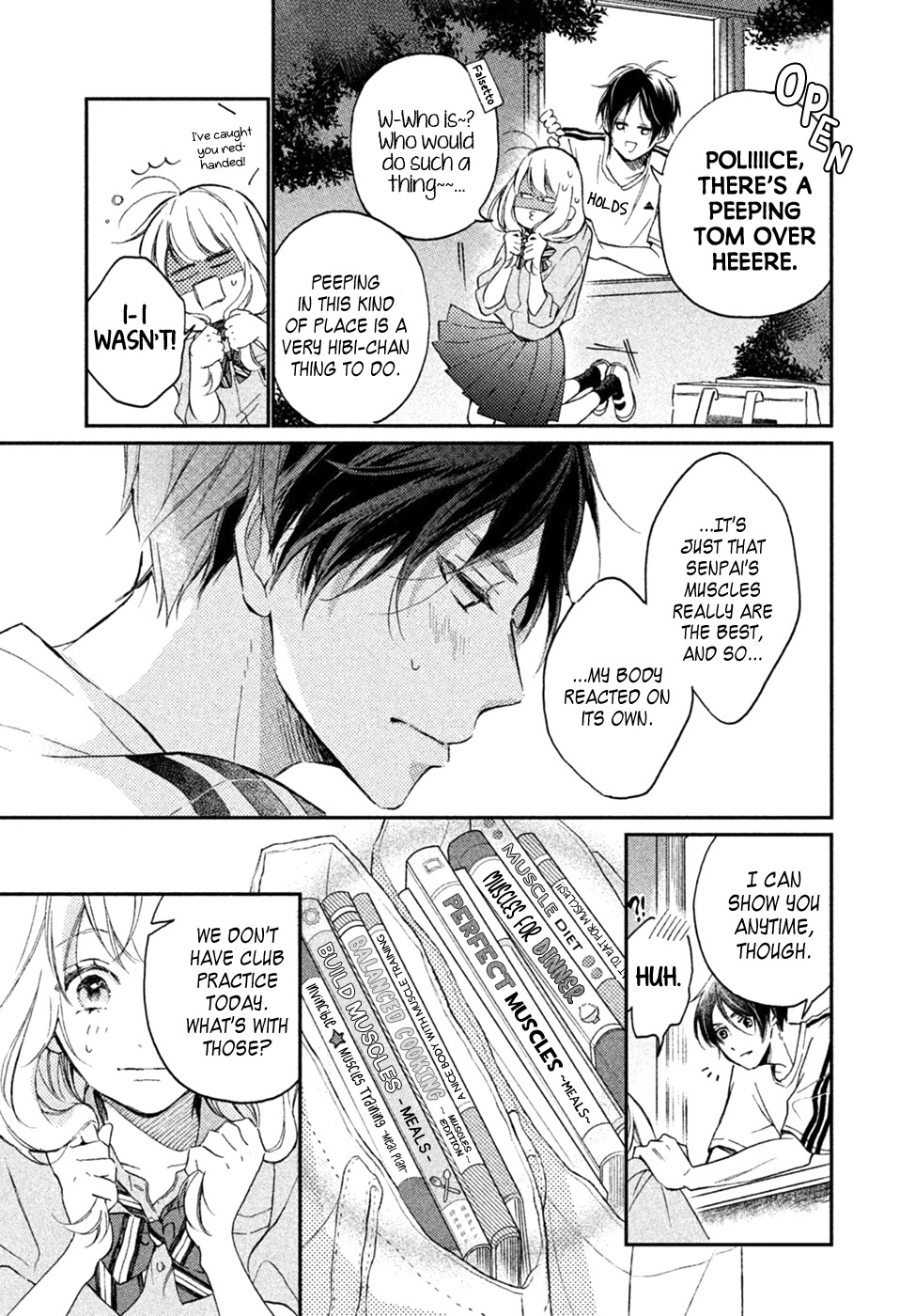 Natsume-senpai ni Semarareru Hibi Chapter 2 page 28 - Chapter 2: Athlete's Oath