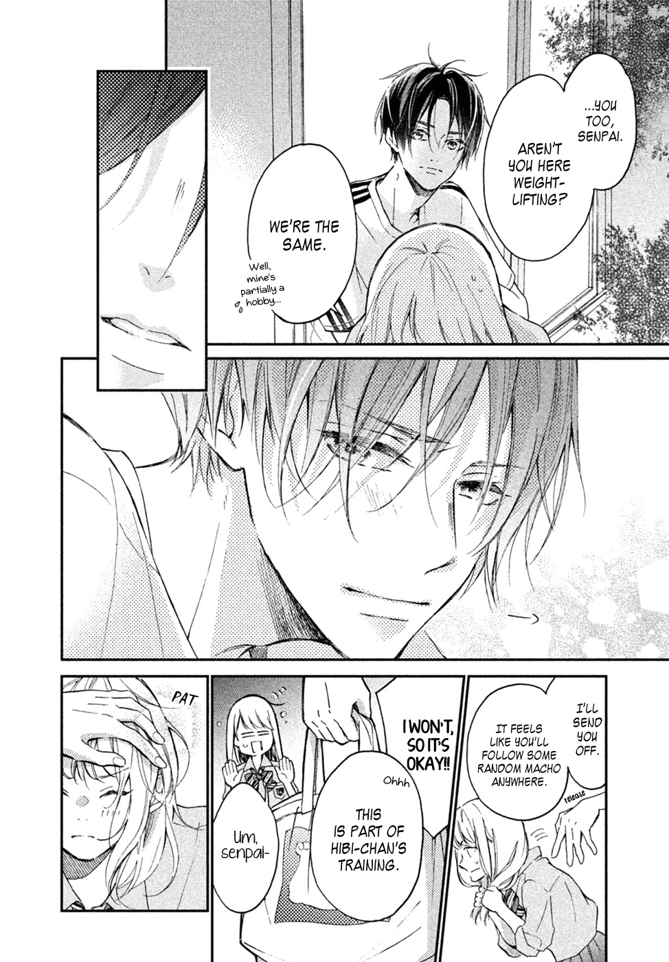 Natsume-senpai ni Semarareru Hibi Chapter 2 page 29 - Chapter 2: Athlete's Oath
