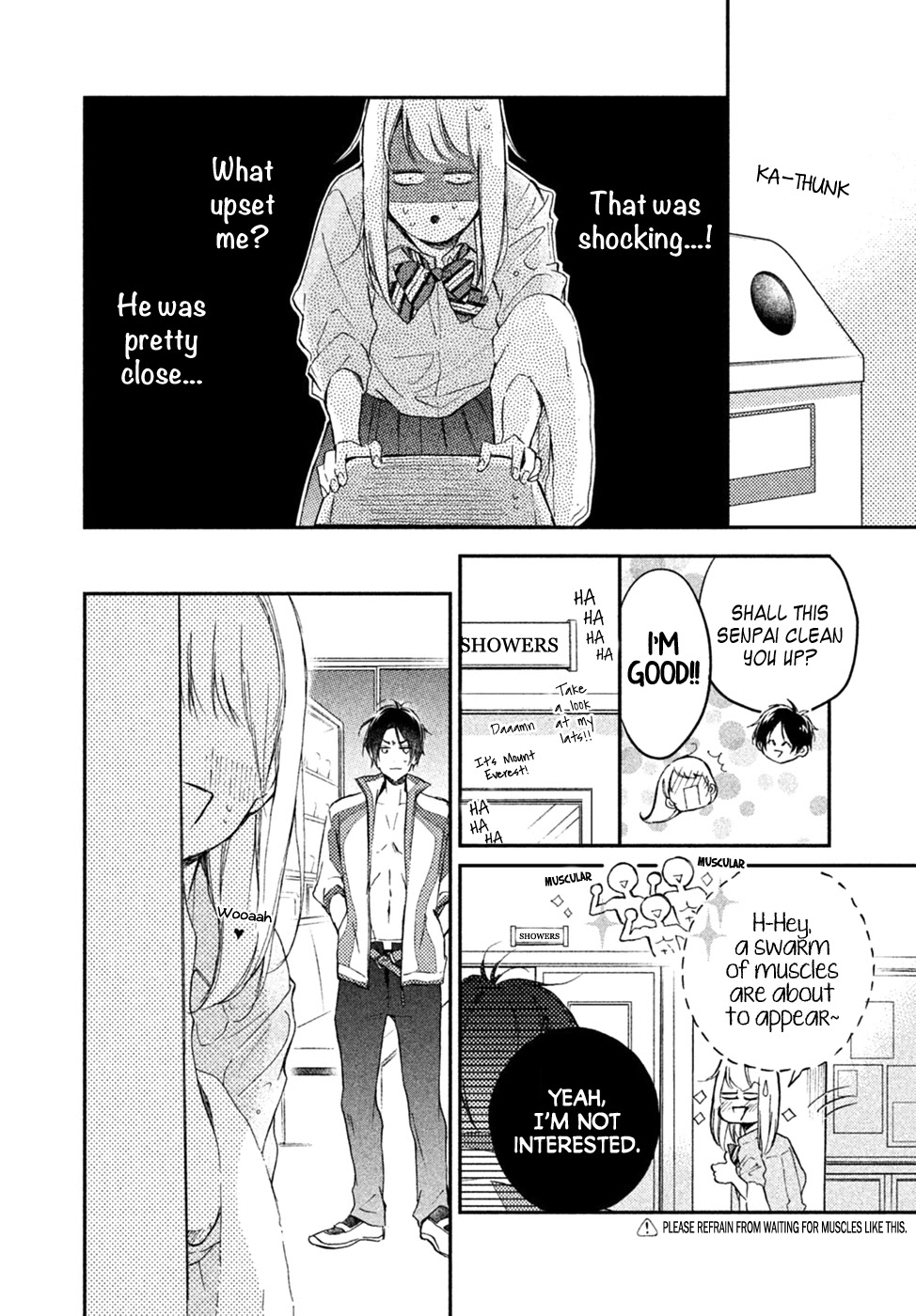 Natsume-senpai ni Semarareru Hibi Chapter 2 page 35 - Chapter 2: Athlete's Oath