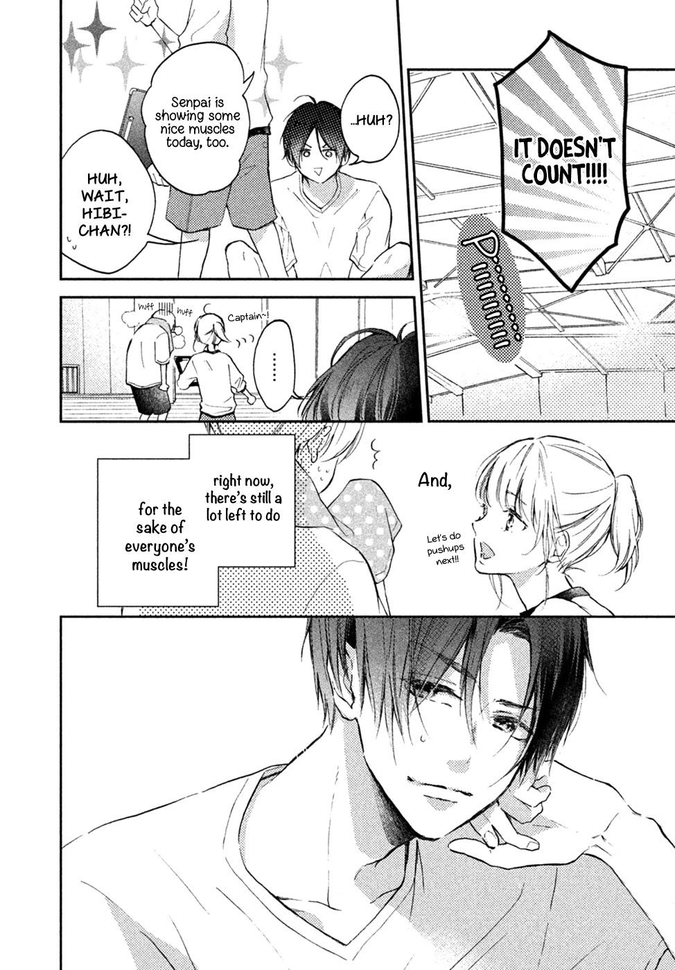 Natsume-senpai ni Semarareru Hibi Chapter 2 page 9 - Chapter 2: Athlete's Oath