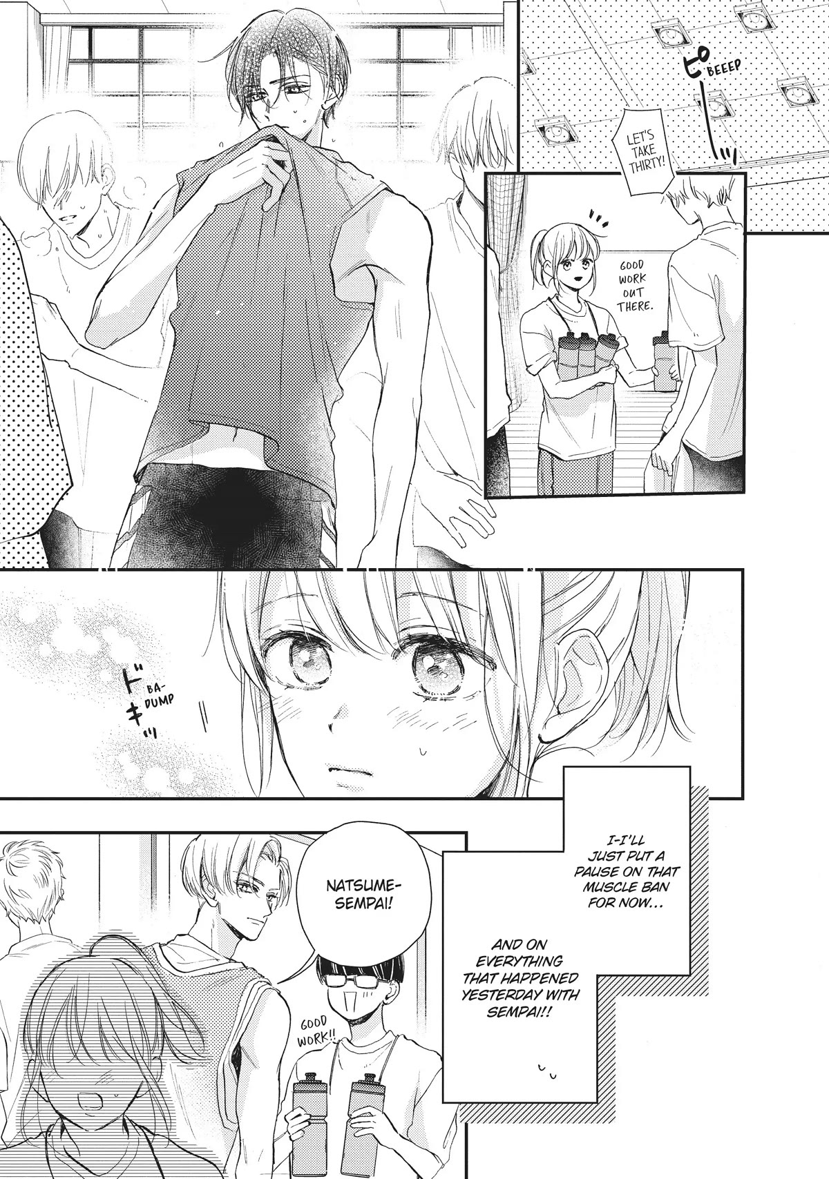 Natsume-senpai ni Semarareru Hibi Chapter 20 page 13 - Chapter 20