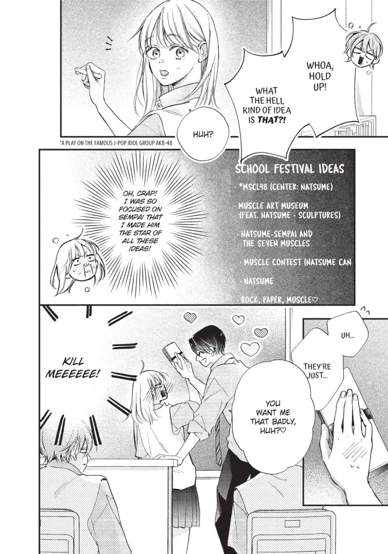 Natsume-senpai ni Semarareru Hibi Chapter 21 page 20 - Chapter 21: Her First Profession of Love