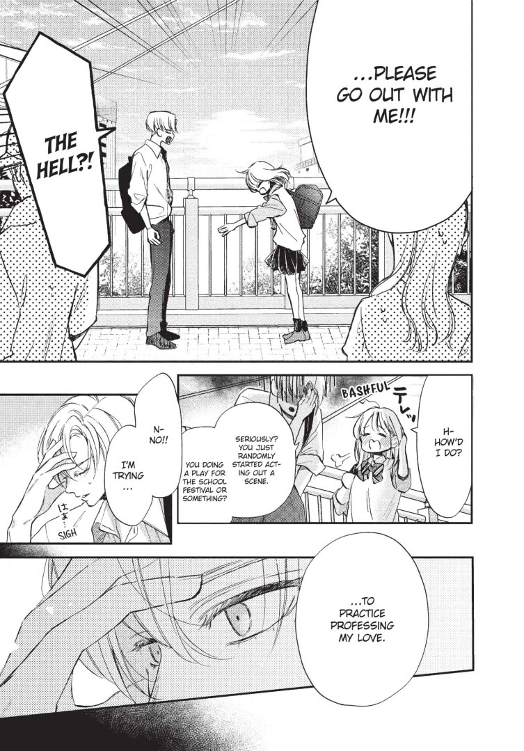 Natsume-senpai ni Semarareru Hibi Chapter 21 page 35 - Chapter 21: Her First Profession of Love