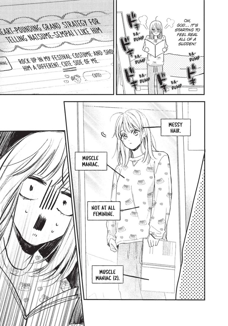 Natsume-senpai ni Semarareru Hibi Chapter 22 page 11 - Chapter 22: Jealousy and Planning