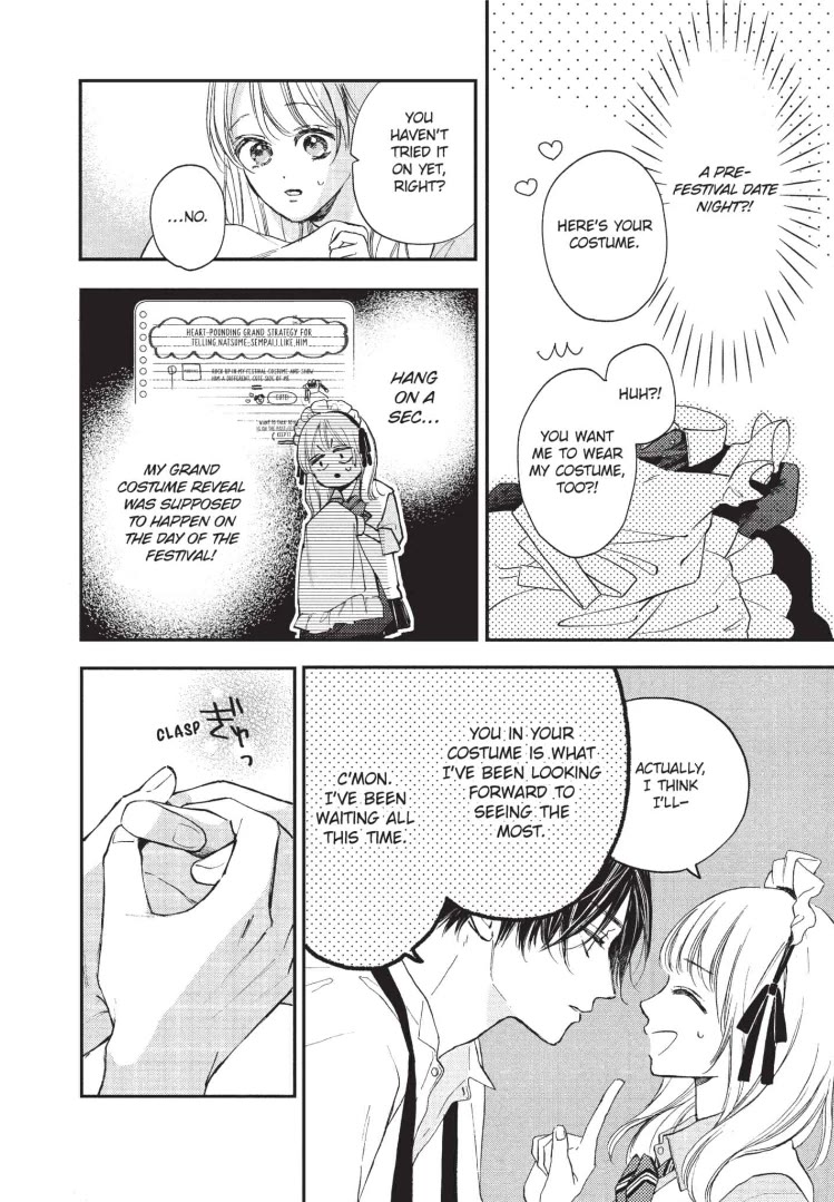 Natsume-senpai ni Semarareru Hibi Chapter 22 page 26 - Chapter 22: Jealousy and Planning