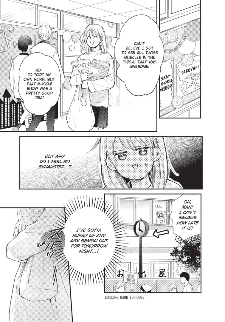 Natsume-senpai ni Semarareru Hibi Chapter 23 page 19 - Chapter 23: The School Festival and the Real Deal