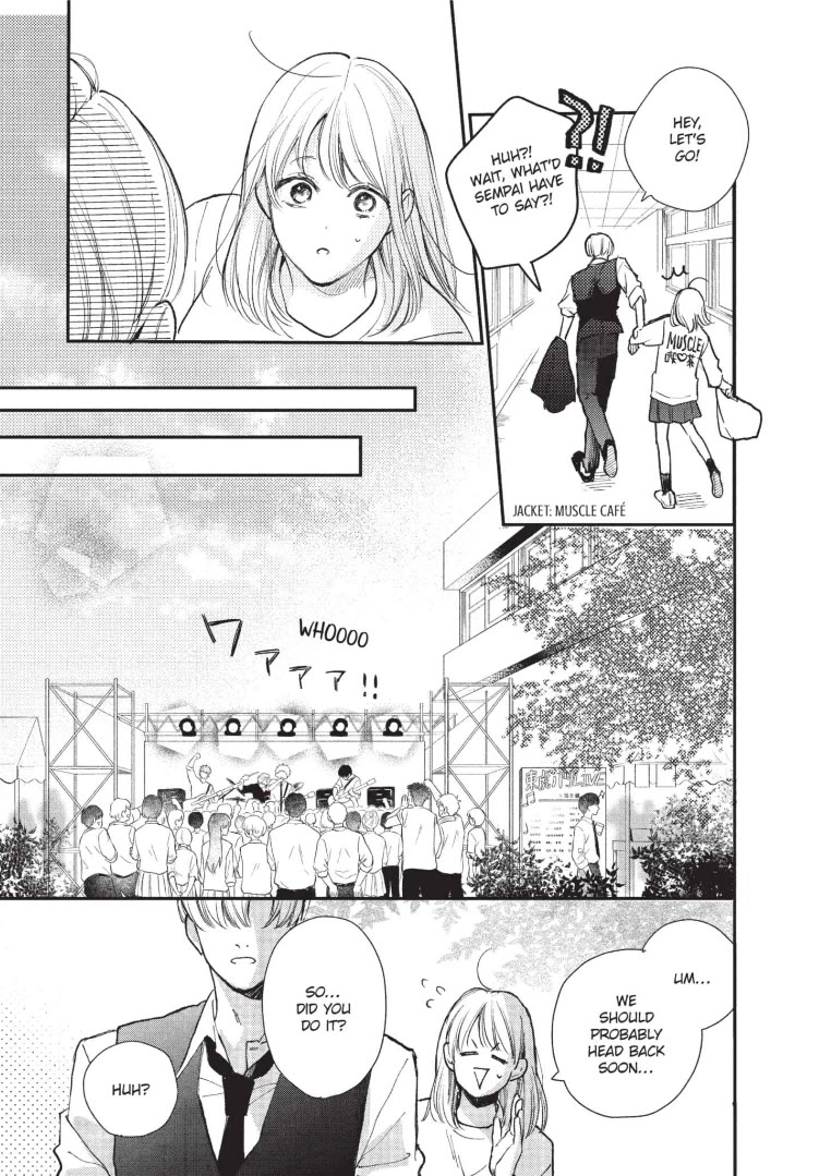 Natsume-senpai ni Semarareru Hibi Chapter 23 page 23 - Chapter 23: The School Festival and the Real Deal