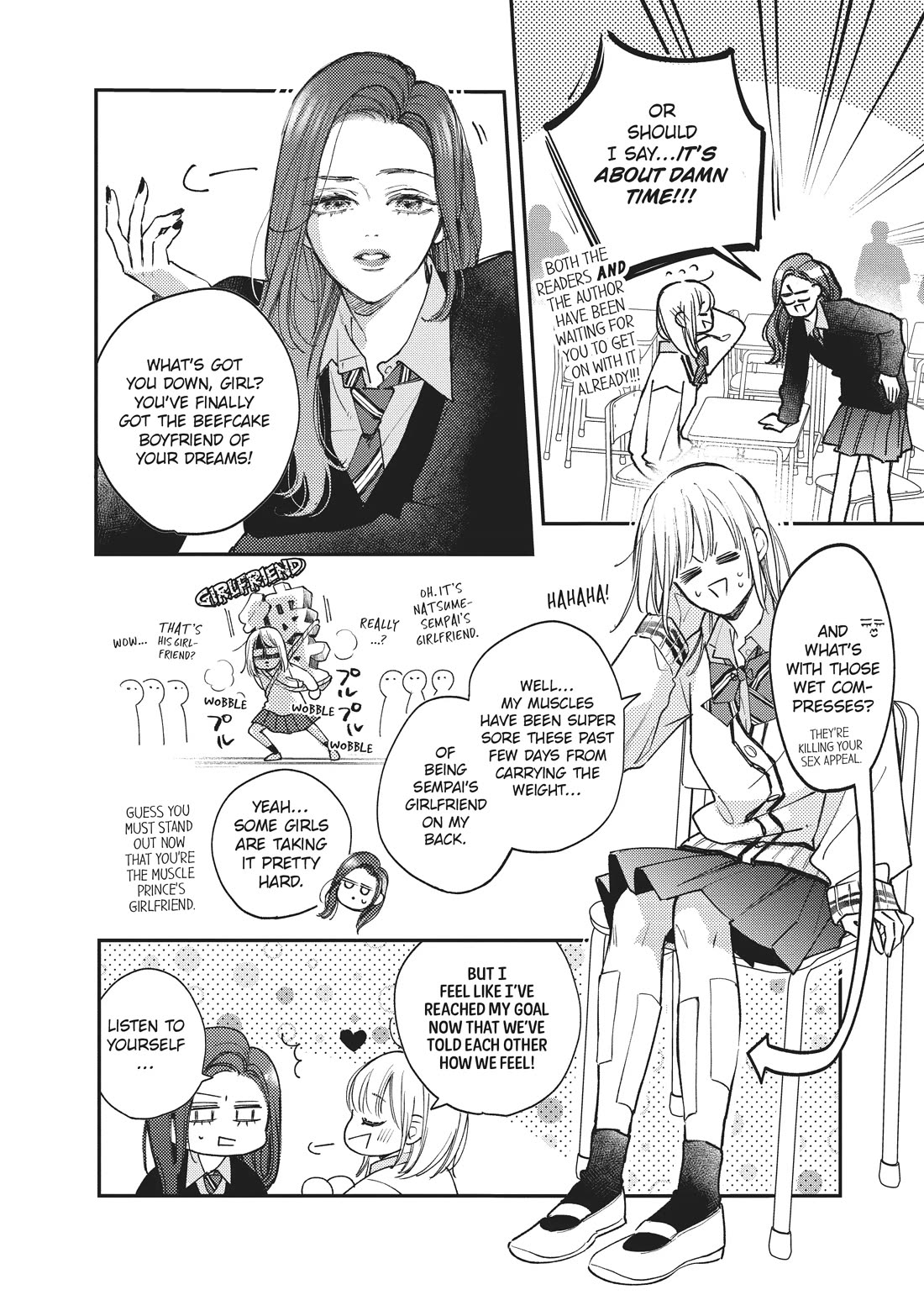 Natsume-senpai ni Semarareru Hibi Chapter 25 page 13 - Chapter 25: Getting Closer to My Powerhouse Boyfriend