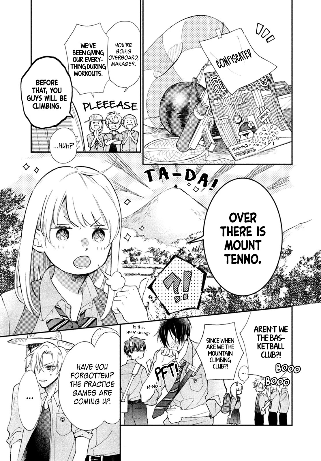 Natsume-senpai ni Semarareru Hibi Chapter 3 page 10 - Chapter 3: Muscles Training Camp