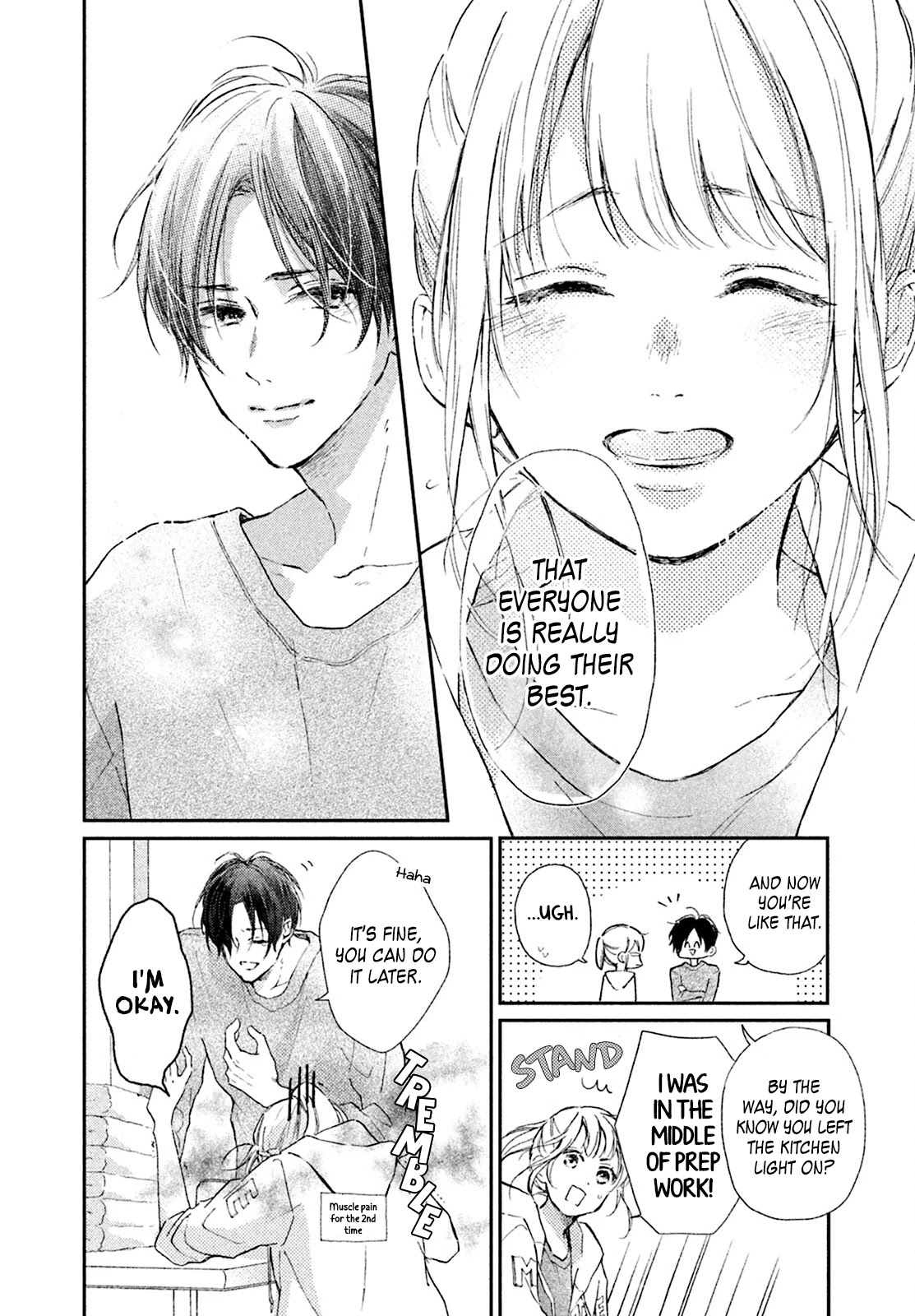 Natsume-senpai ni Semarareru Hibi Chapter 3 page 17 - Chapter 3: Muscles Training Camp