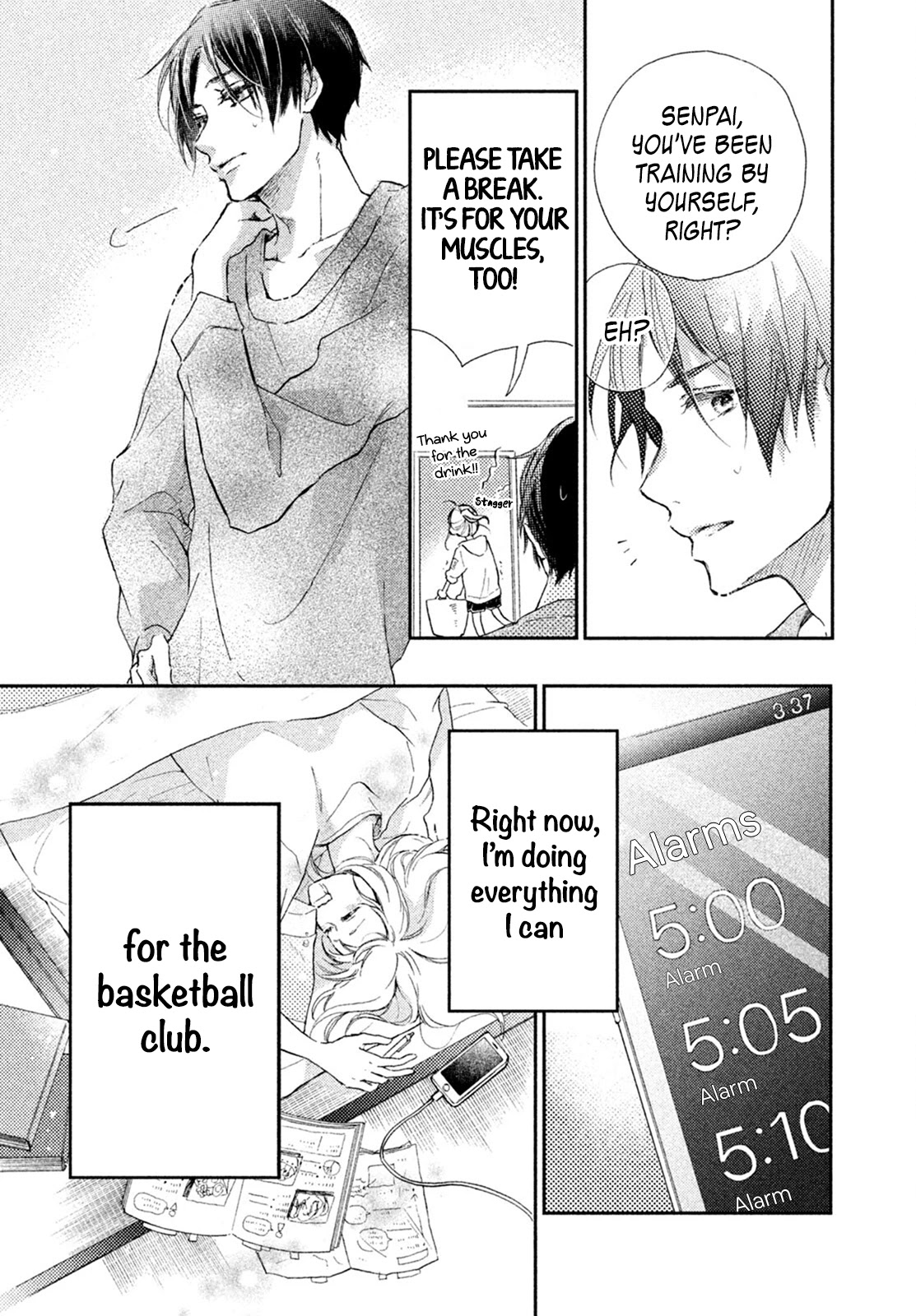 Natsume-senpai ni Semarareru Hibi Chapter 3 page 18 - Chapter 3: Muscles Training Camp