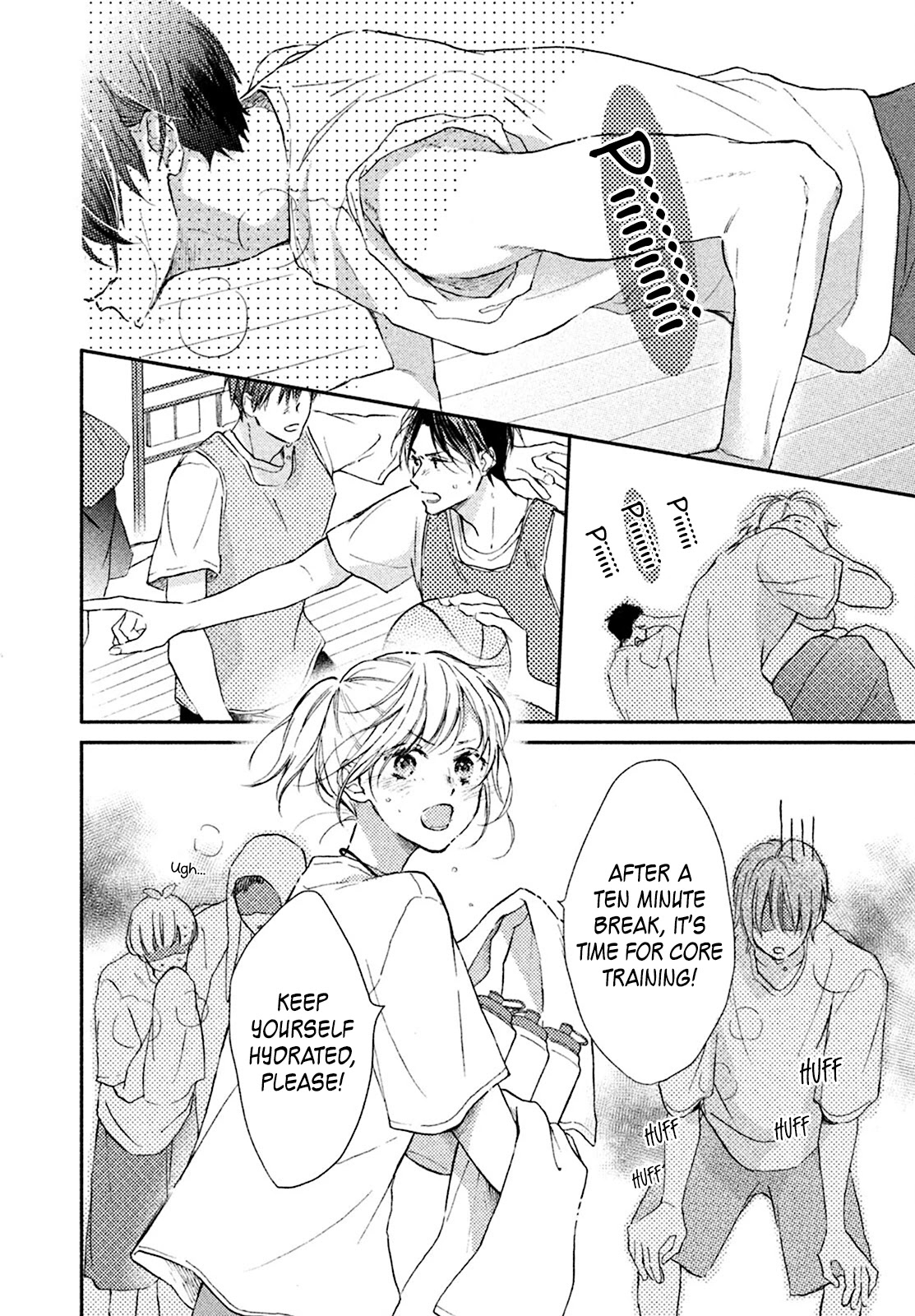 Natsume-senpai ni Semarareru Hibi Chapter 3 page 19 - Chapter 3: Muscles Training Camp
