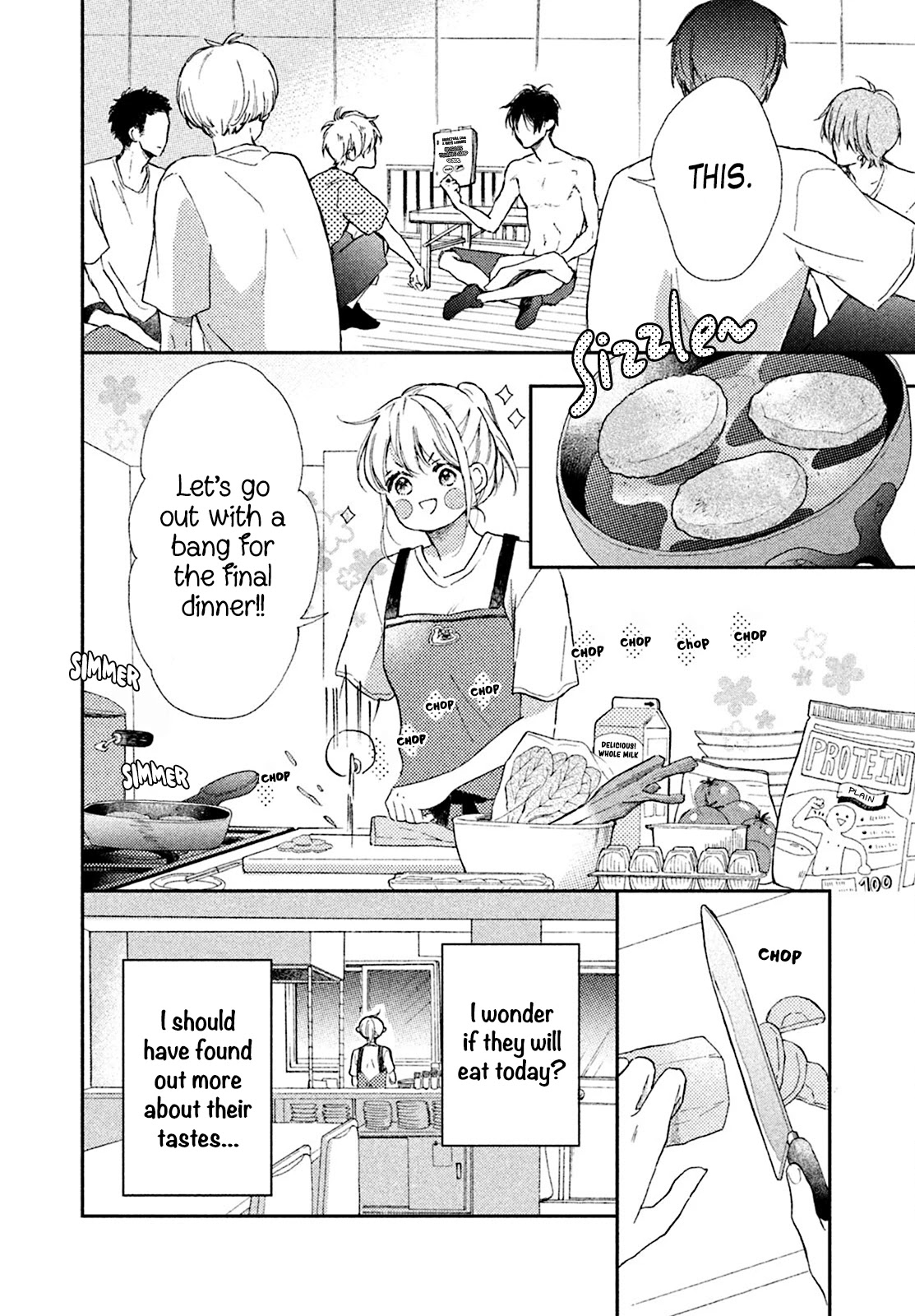 Natsume-senpai ni Semarareru Hibi Chapter 3 page 21 - Chapter 3: Muscles Training Camp