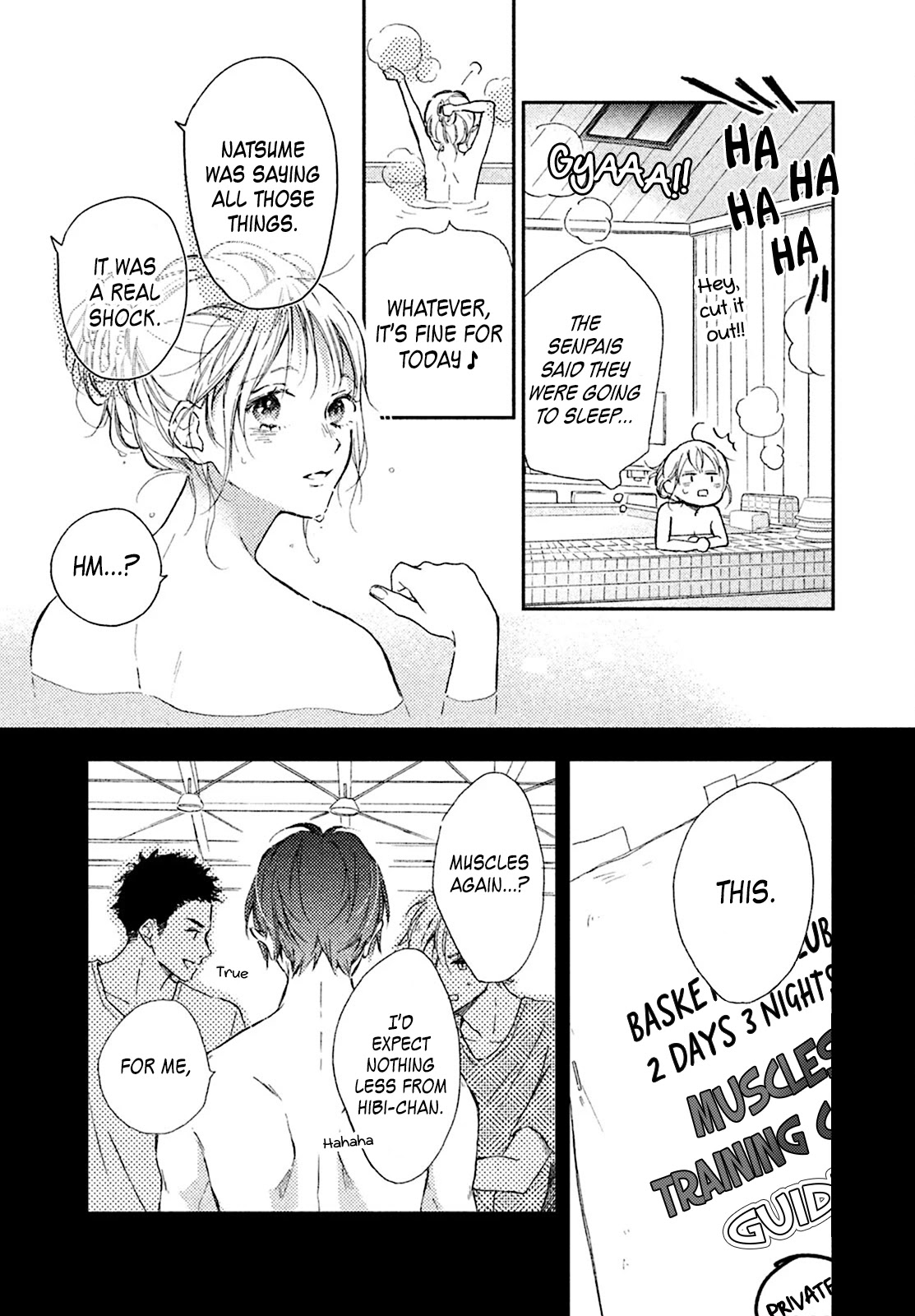 Natsume-senpai ni Semarareru Hibi Chapter 3 page 27 - Chapter 3: Muscles Training Camp