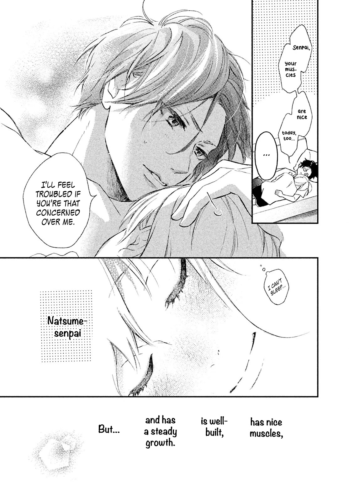 Natsume-senpai ni Semarareru Hibi Chapter 3 page 39 - Chapter 3: Muscles Training Camp