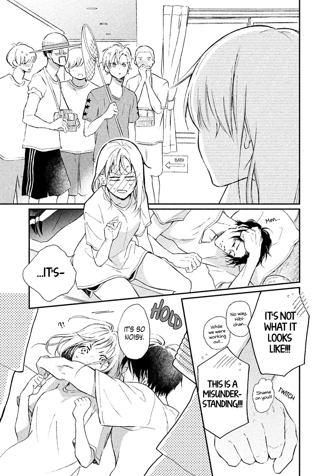 Natsume-senpai ni Semarareru Hibi Chapter 3 page 41 - Chapter 3: Muscles Training Camp