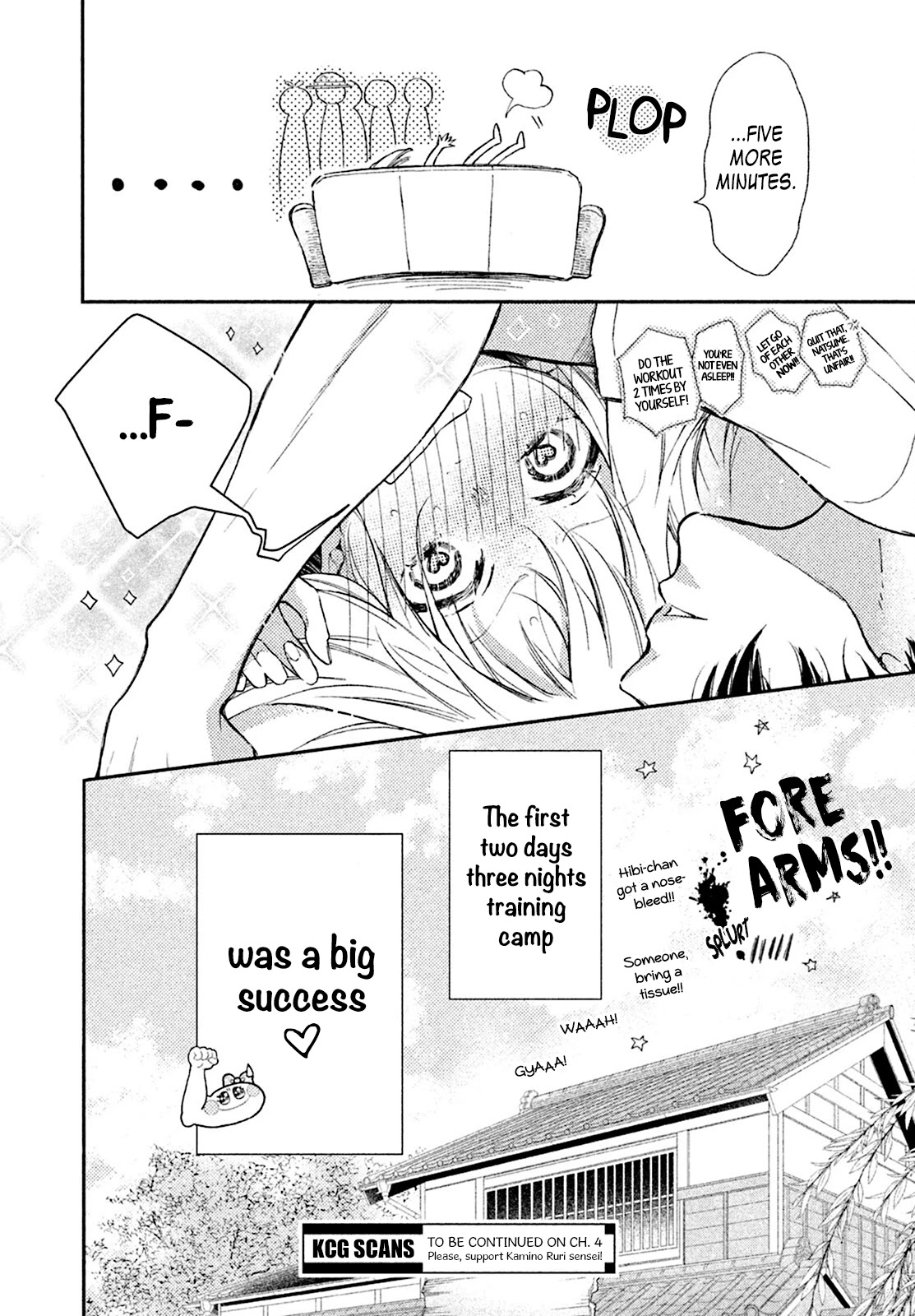 Natsume-senpai ni Semarareru Hibi Chapter 3 page 42 - Chapter 3: Muscles Training Camp