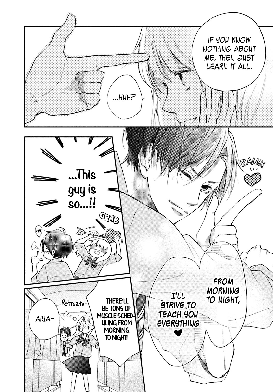 Natsume-senpai ni Semarareru Hibi Chapter 3 page 7 - Chapter 3: Muscles Training Camp