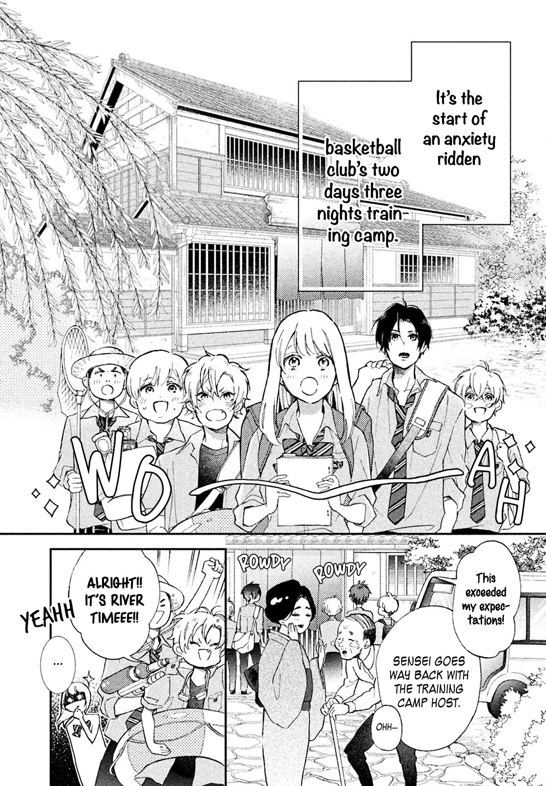 Natsume-senpai ni Semarareru Hibi Chapter 3 page 9 - Chapter 3: Muscles Training Camp