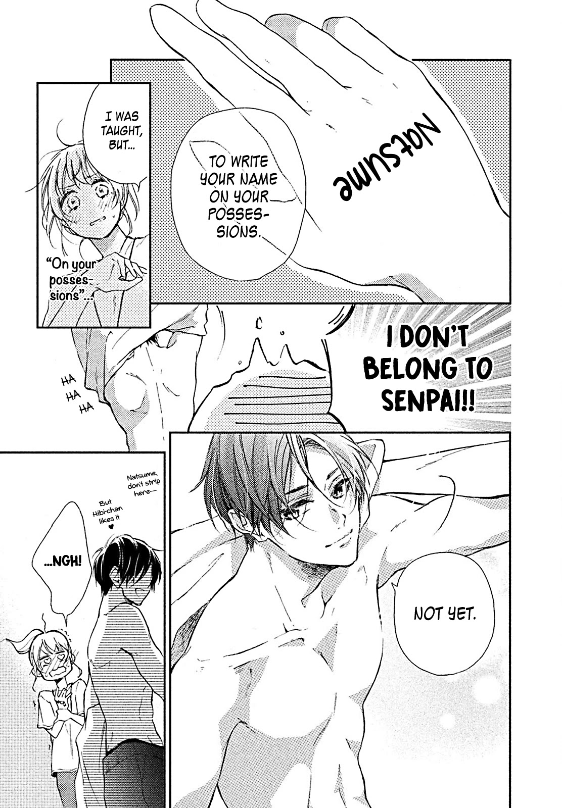 Natsume-senpai ni Semarareru Hibi Chapter 4 page 12 - Chapter 4: Unique
