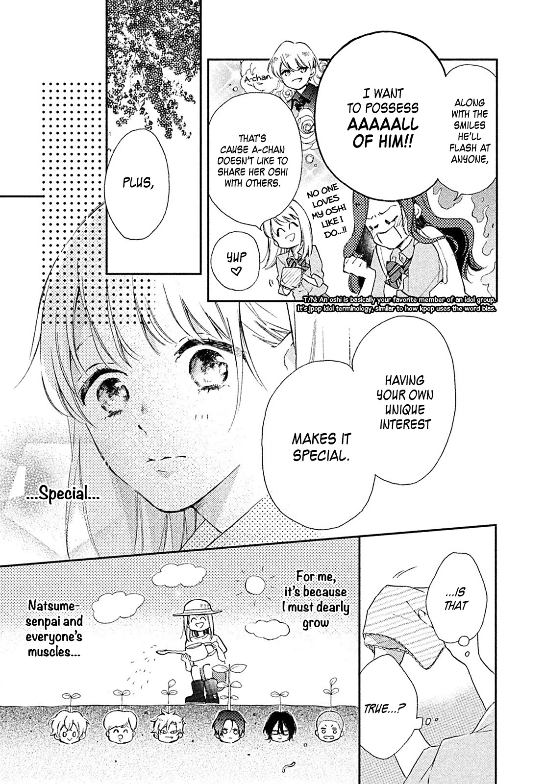 Natsume-senpai ni Semarareru Hibi Chapter 4 page 16 - Chapter 4: Unique