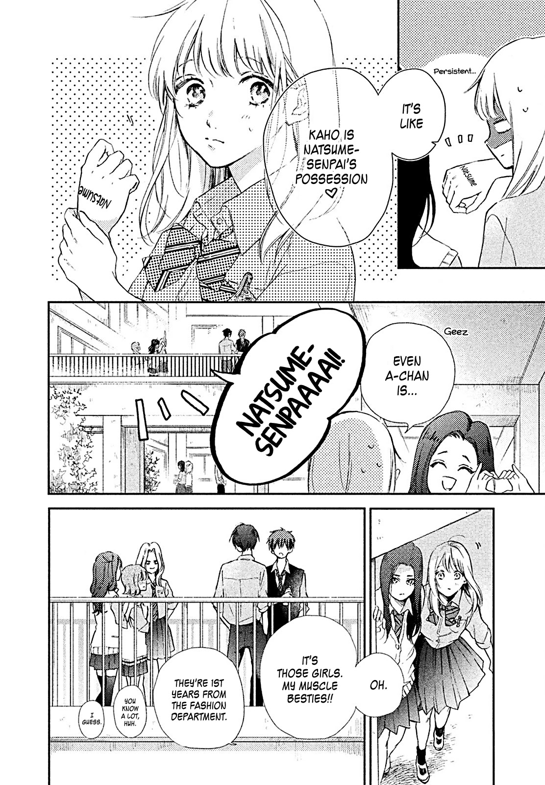 Natsume-senpai ni Semarareru Hibi Chapter 4 page 17 - Chapter 4: Unique