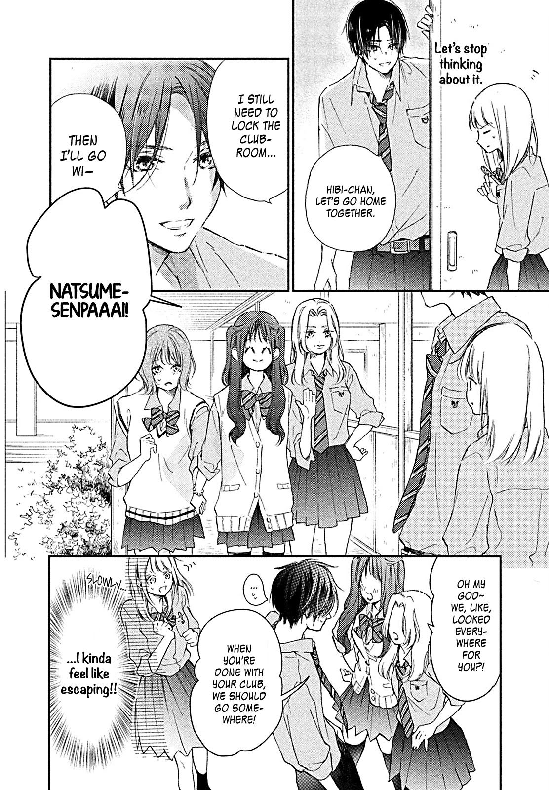 Natsume-senpai ni Semarareru Hibi Chapter 4 page 21 - Chapter 4: Unique