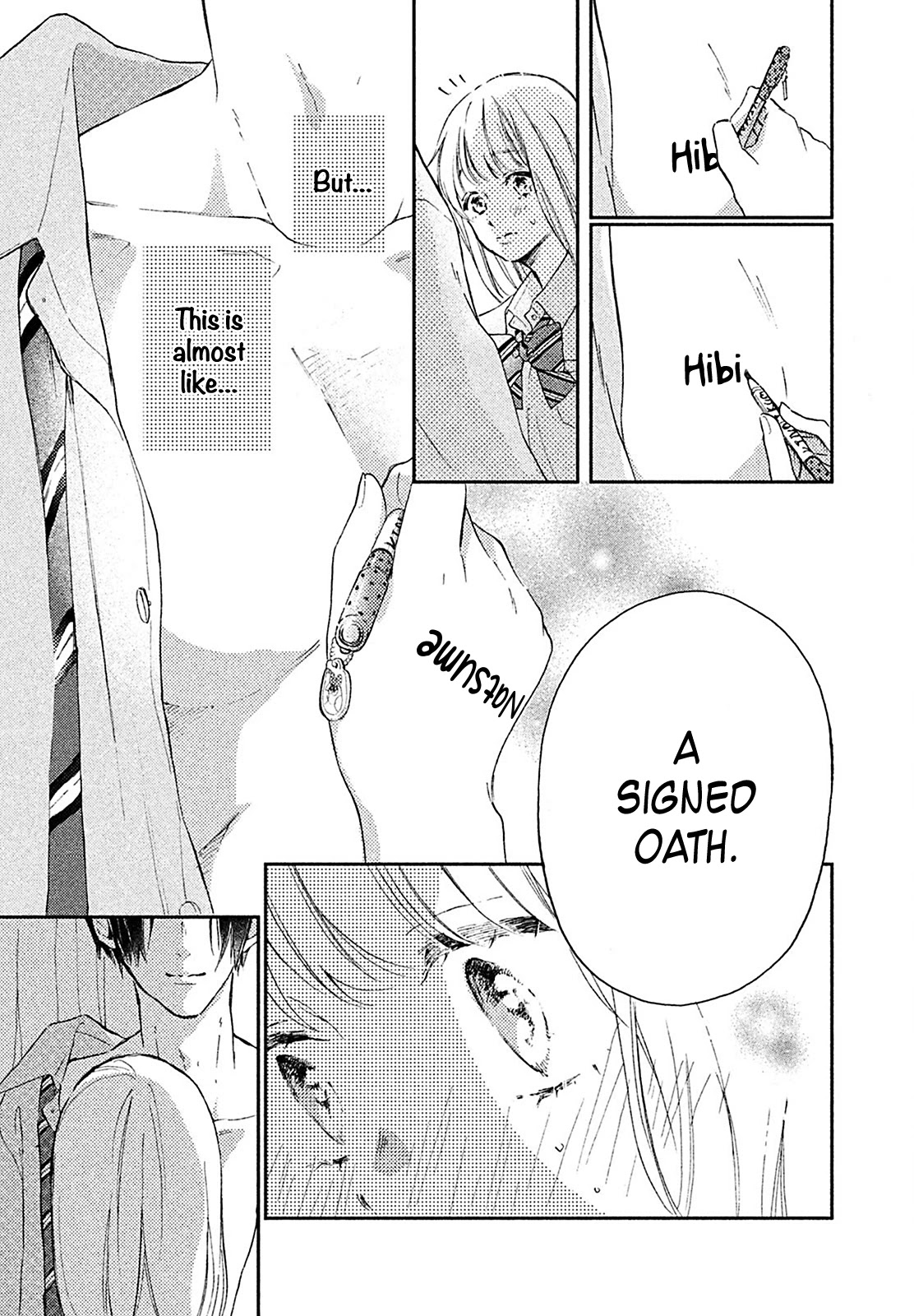 Natsume-senpai ni Semarareru Hibi Chapter 4 page 38 - Chapter 4: Unique
