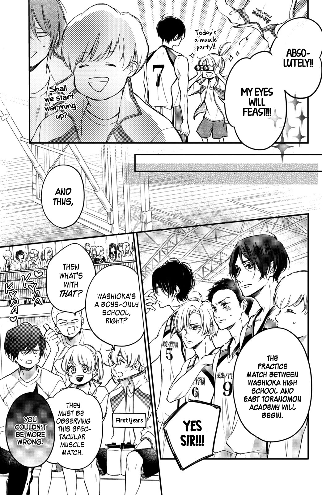 Natsume-senpai ni Semarareru Hibi Chapter 5 page 14 - Chapter 5: Practice Match