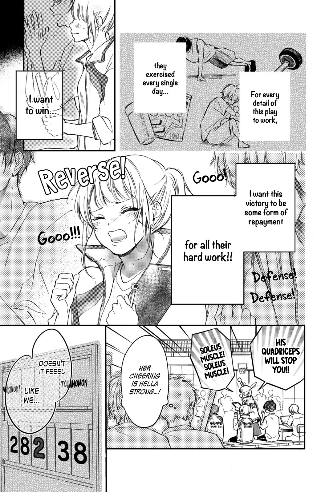Natsume-senpai ni Semarareru Hibi Chapter 5 page 18 - Chapter 5: Practice Match