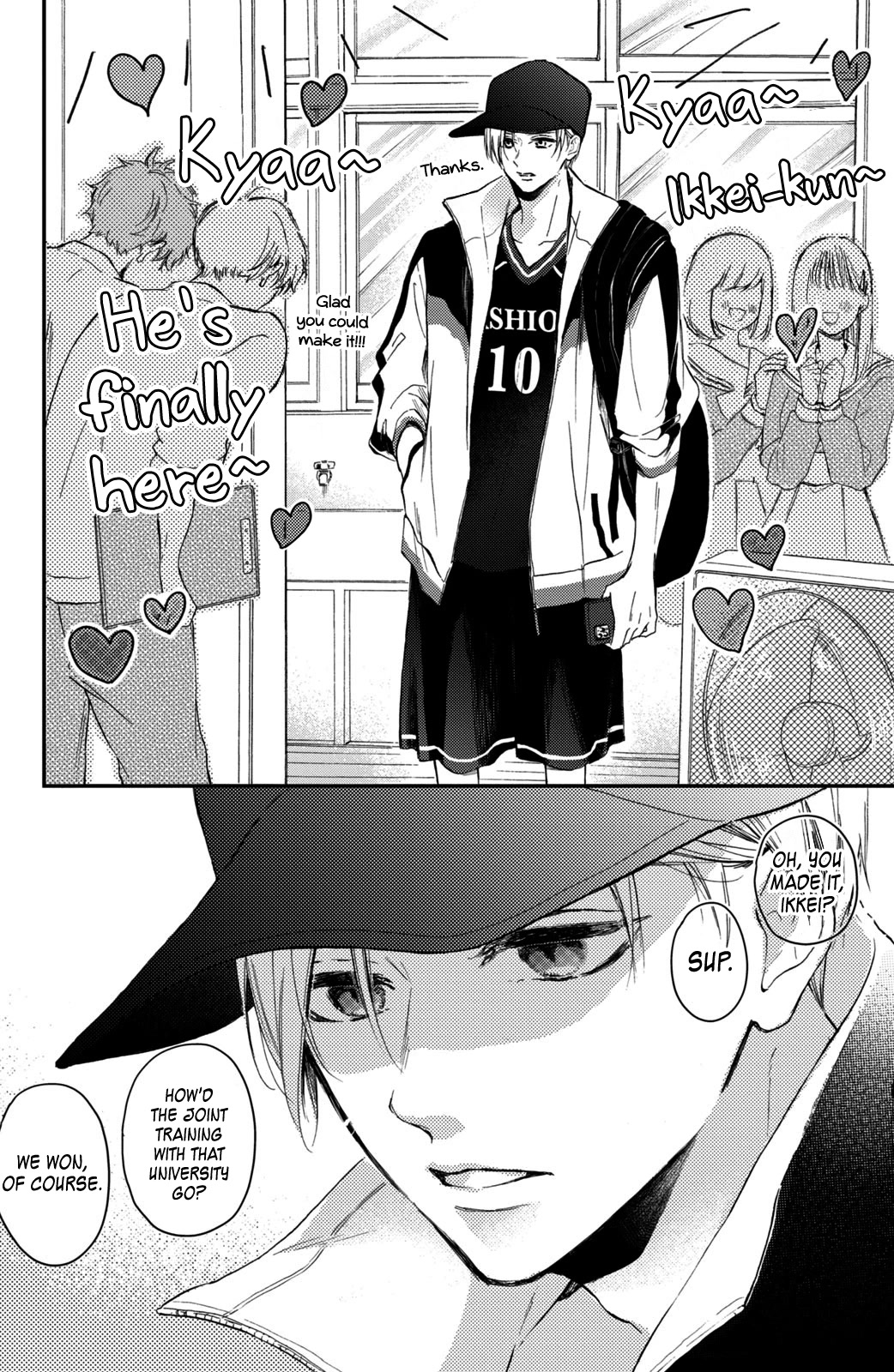 Natsume-senpai ni Semarareru Hibi Chapter 5 page 21 - Chapter 5: Practice Match