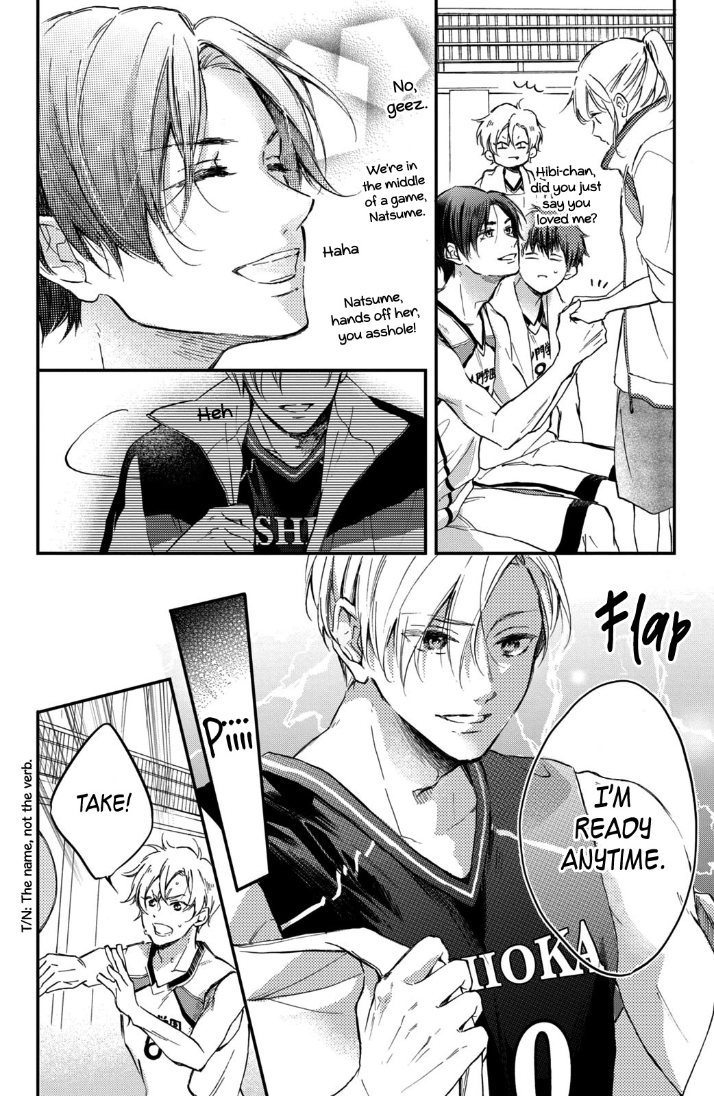 Natsume-senpai ni Semarareru Hibi Chapter 5 page 23 - Chapter 5: Practice Match