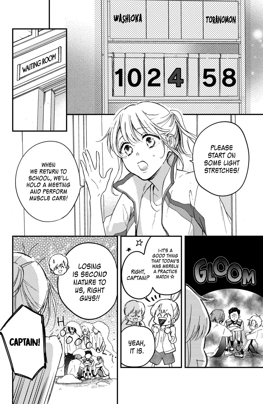 Natsume-senpai ni Semarareru Hibi Chapter 5 page 37 - Chapter 5: Practice Match
