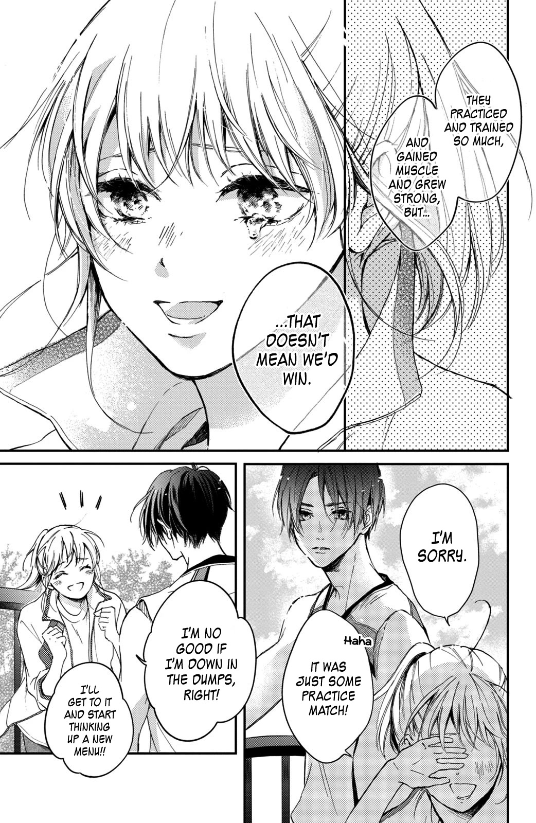 Natsume-senpai ni Semarareru Hibi Chapter 5 page 42 - Chapter 5: Practice Match