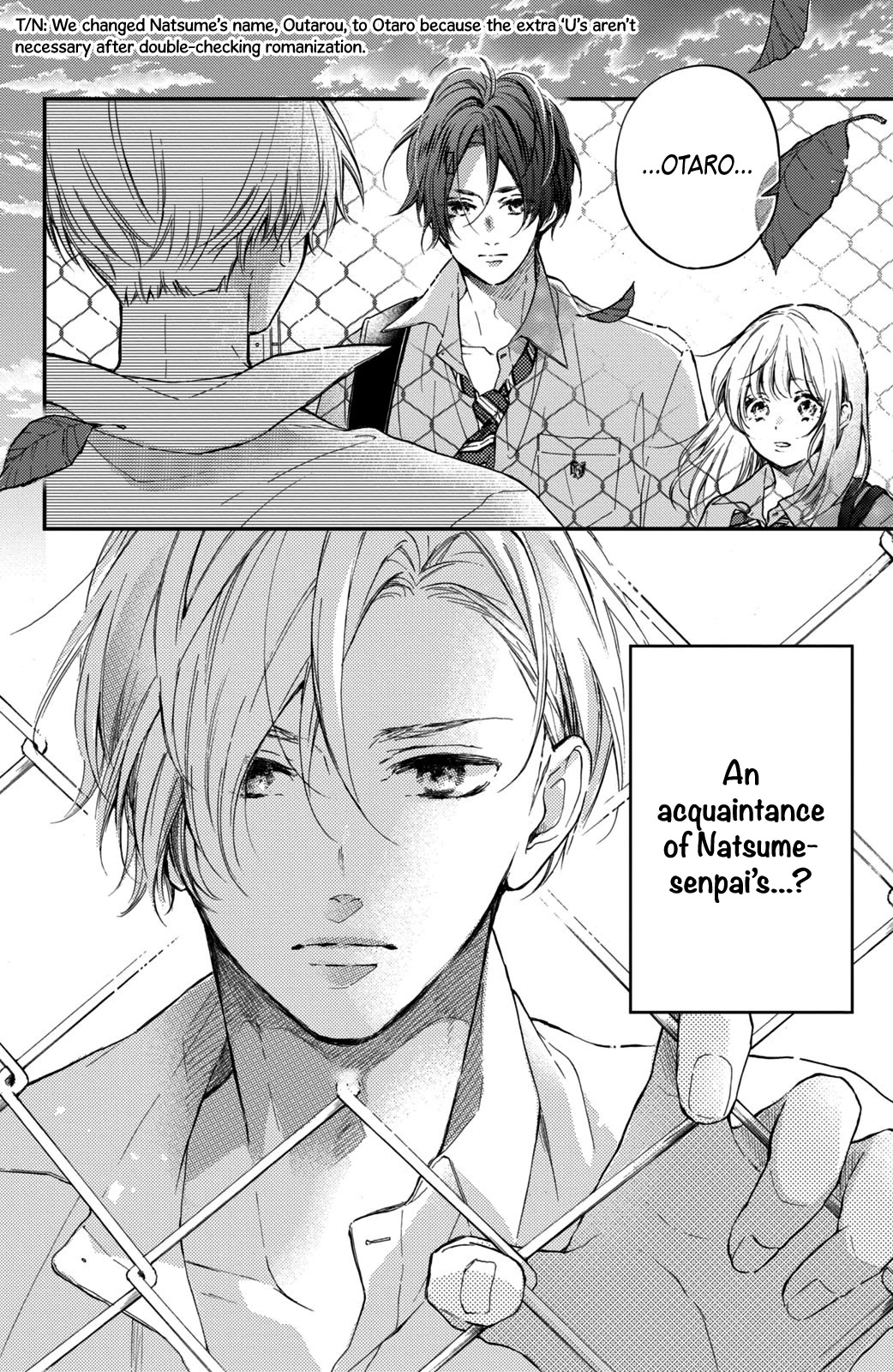 Natsume-senpai ni Semarareru Hibi Chapter 5 page 7 - Chapter 5: Practice Match