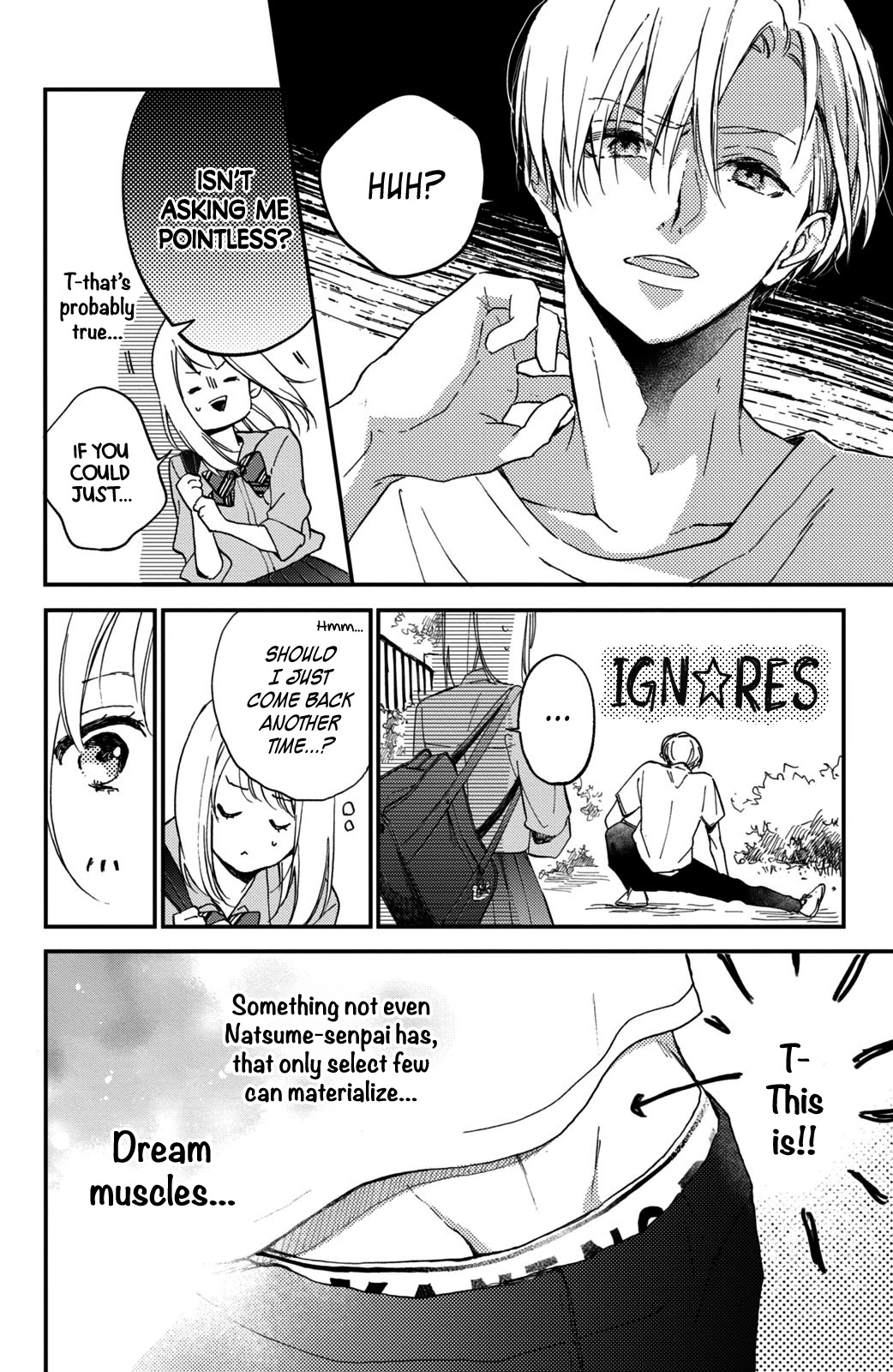 Natsume-senpai ni Semarareru Hibi Chapter 6 page 17 - Chapter 6: Reward