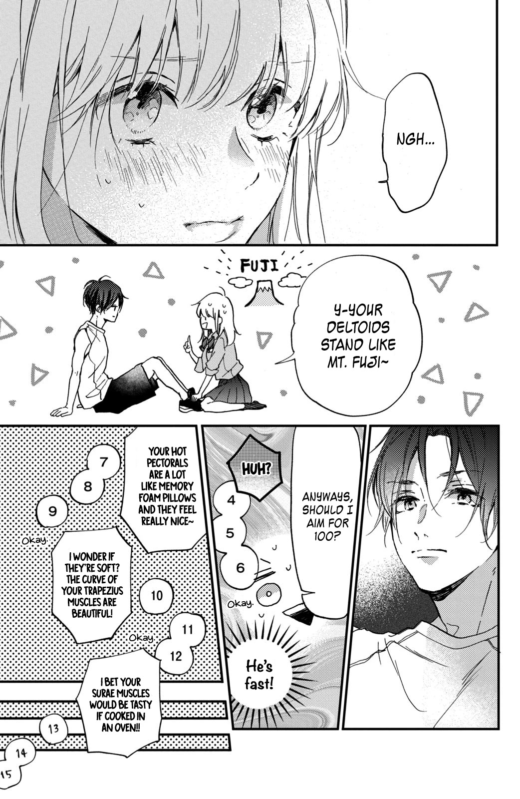 Natsume-senpai ni Semarareru Hibi Chapter 6 page 32 - Chapter 6: Reward