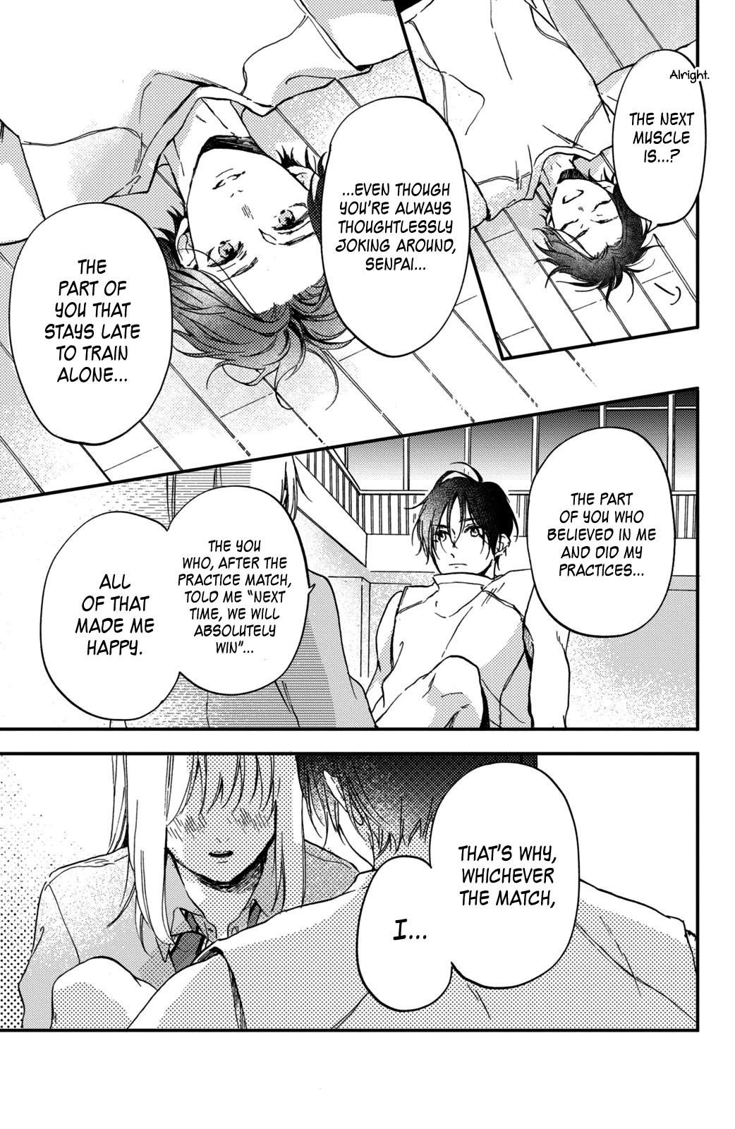 Natsume-senpai ni Semarareru Hibi Chapter 6 page 34 - Chapter 6: Reward