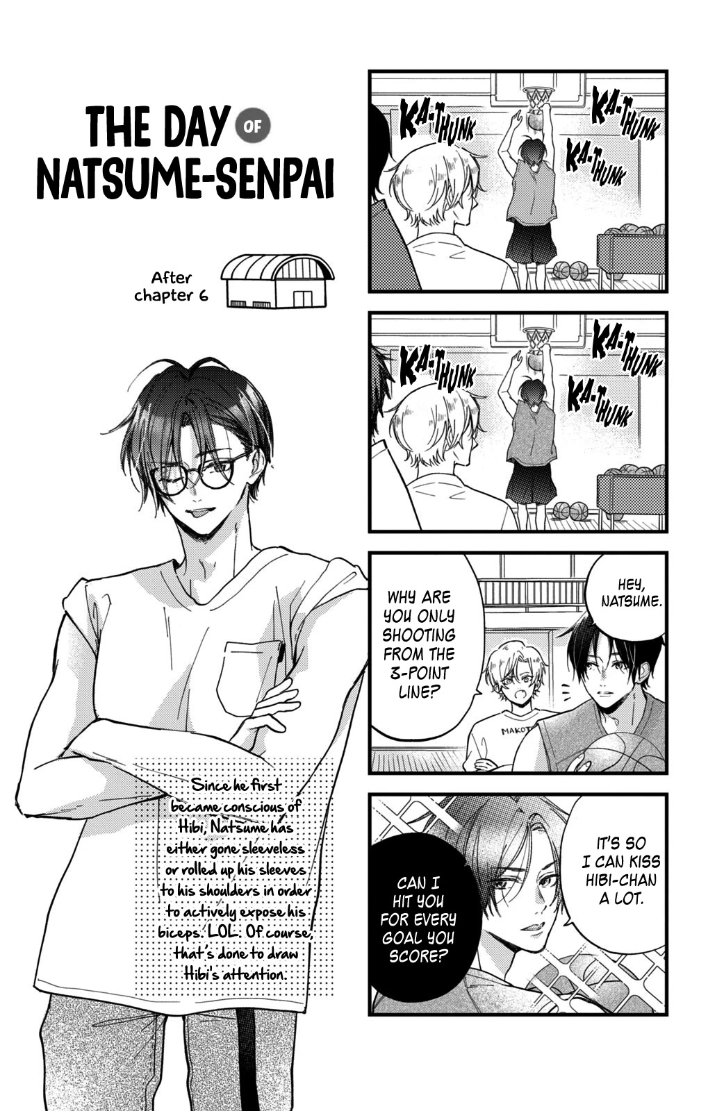 Natsume-senpai ni Semarareru Hibi Chapter 6 page 45 - Chapter 6: Reward