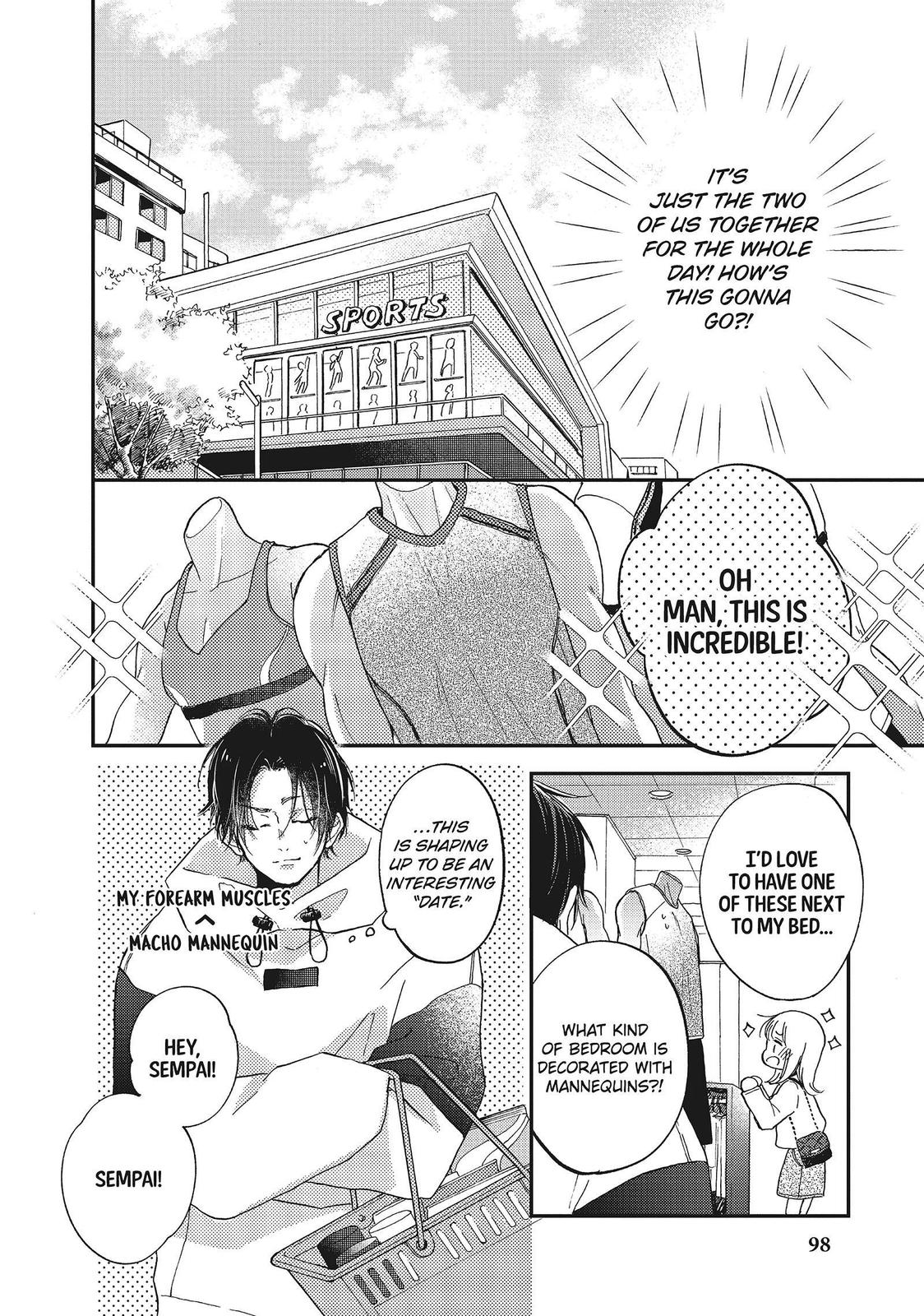 Natsume-senpai ni Semarareru Hibi Chapter 7 page 8 - Chapter 7