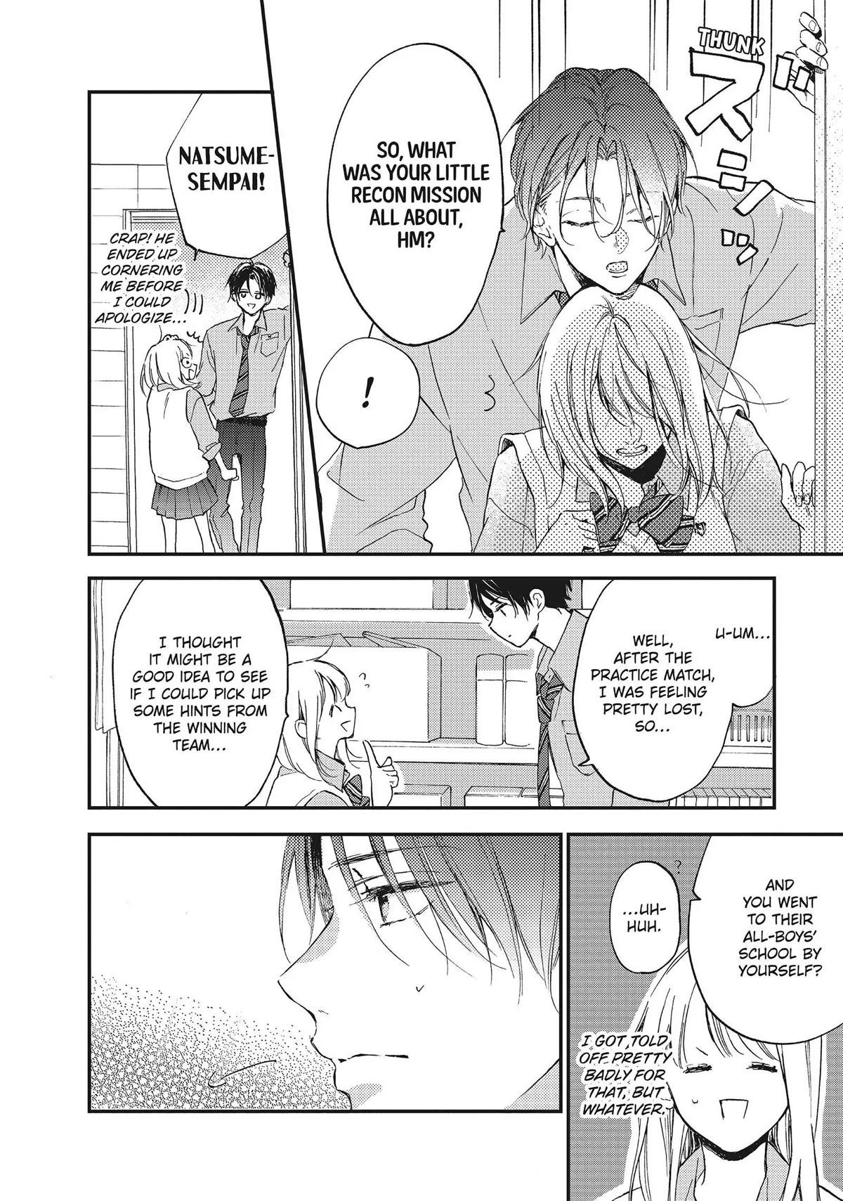 Natsume-senpai ni Semarareru Hibi Chapter 8 page 14 - Chapter 8